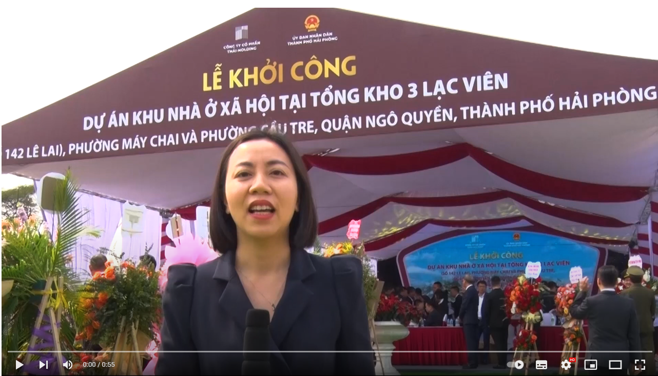 Khởi công dự án Khu nhà ở xã hội tại Tổng kho 3 Lạc Viên, Hải Phòng