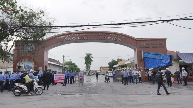 Cưỡng chế thu hồi đất thực hiện dự án Tổng kho 3